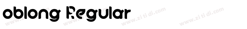 oblong Regular字体转换